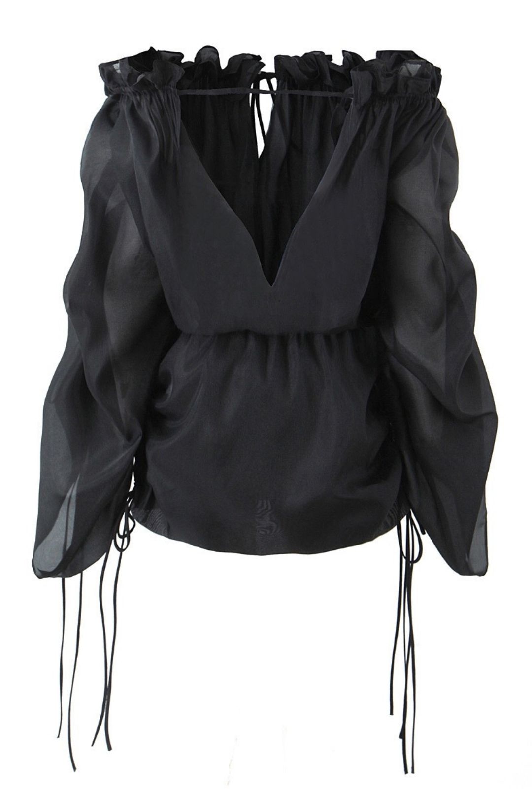 Long Sleeves One-shoulder Short Dress