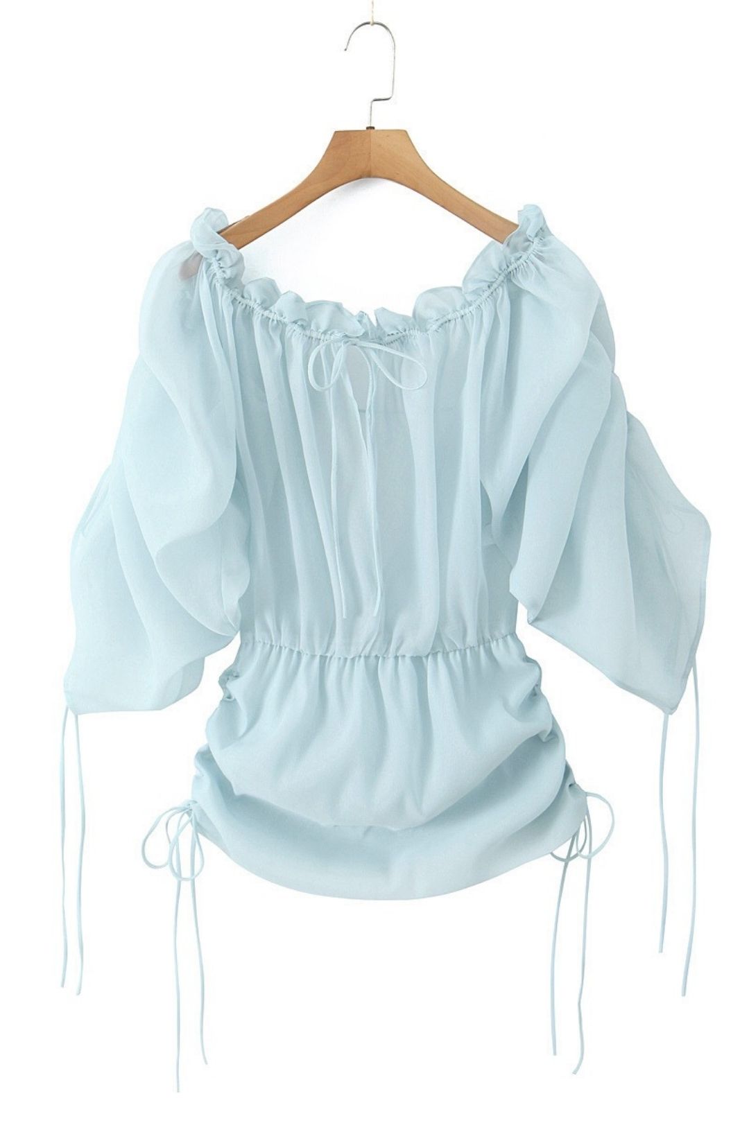 Long Sleeves One-shoulder Short Dress