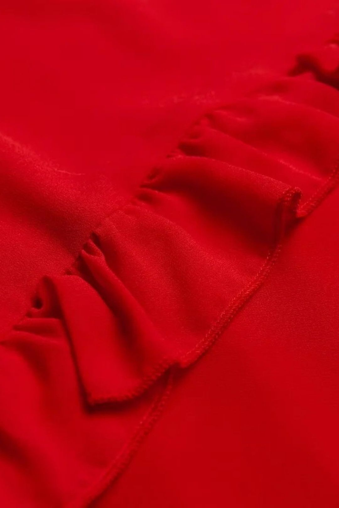 Sexy Slit Chiffon Dress French Square Neck Dress