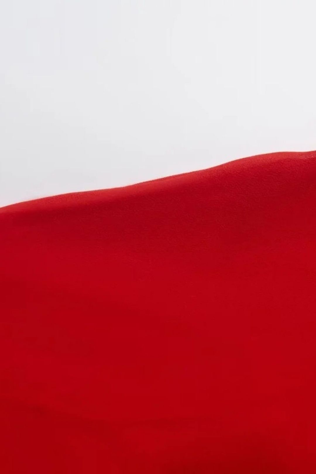 Sexy Slit Chiffon Dress French Square Neck Dress