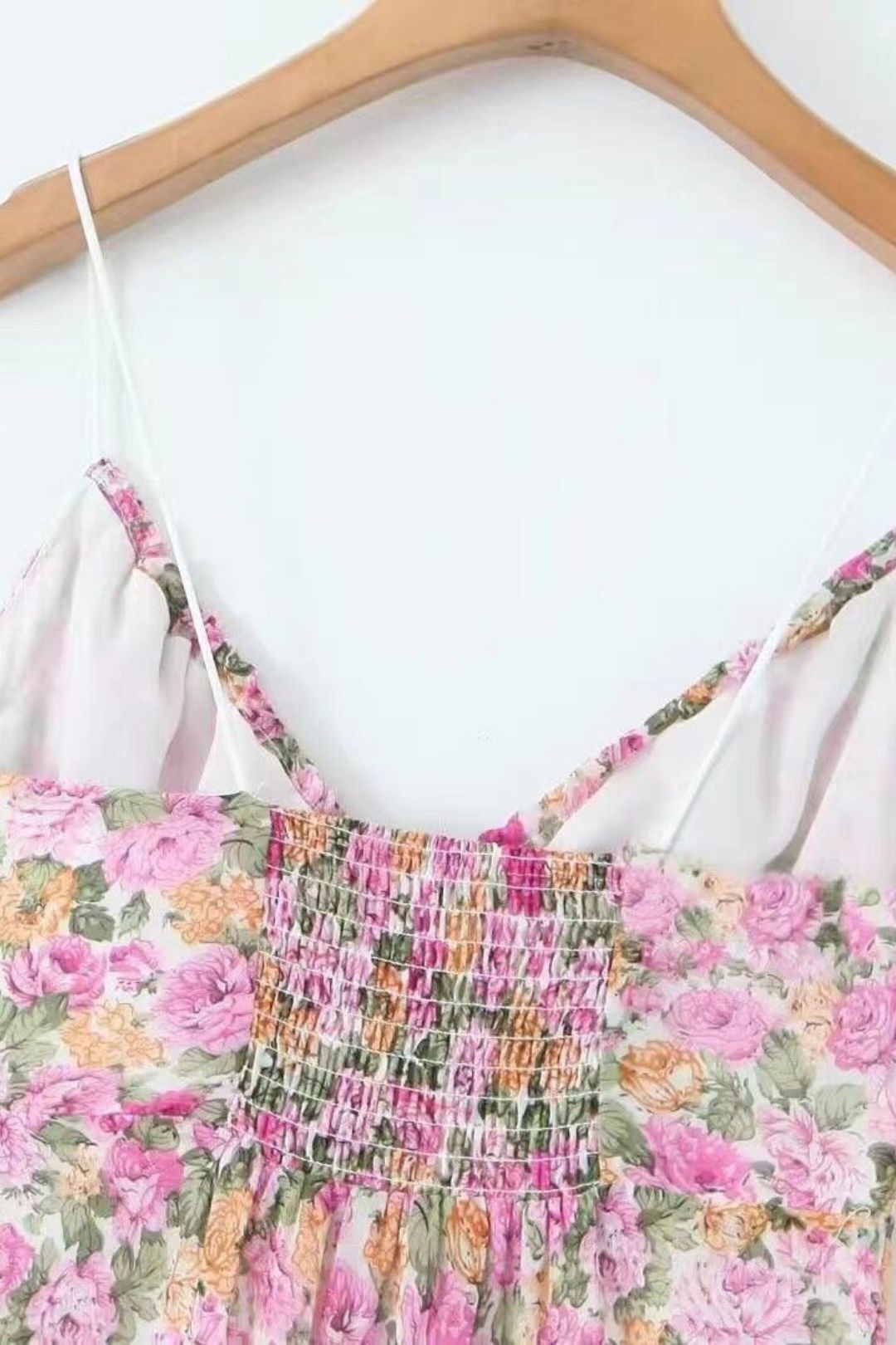 V-neck Chic Lace Splicing Suspender Long Dress