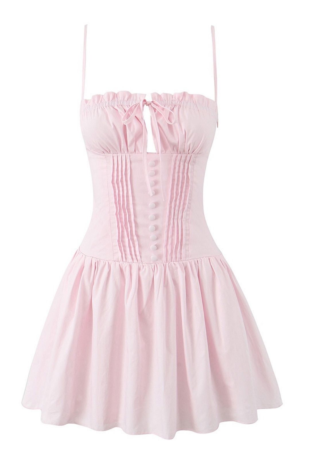 Hollow Strap Mini Dress