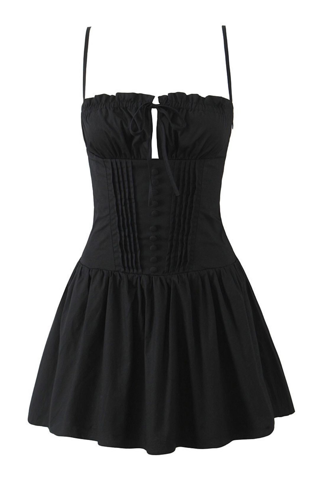 Hollow Strap Mini Dress