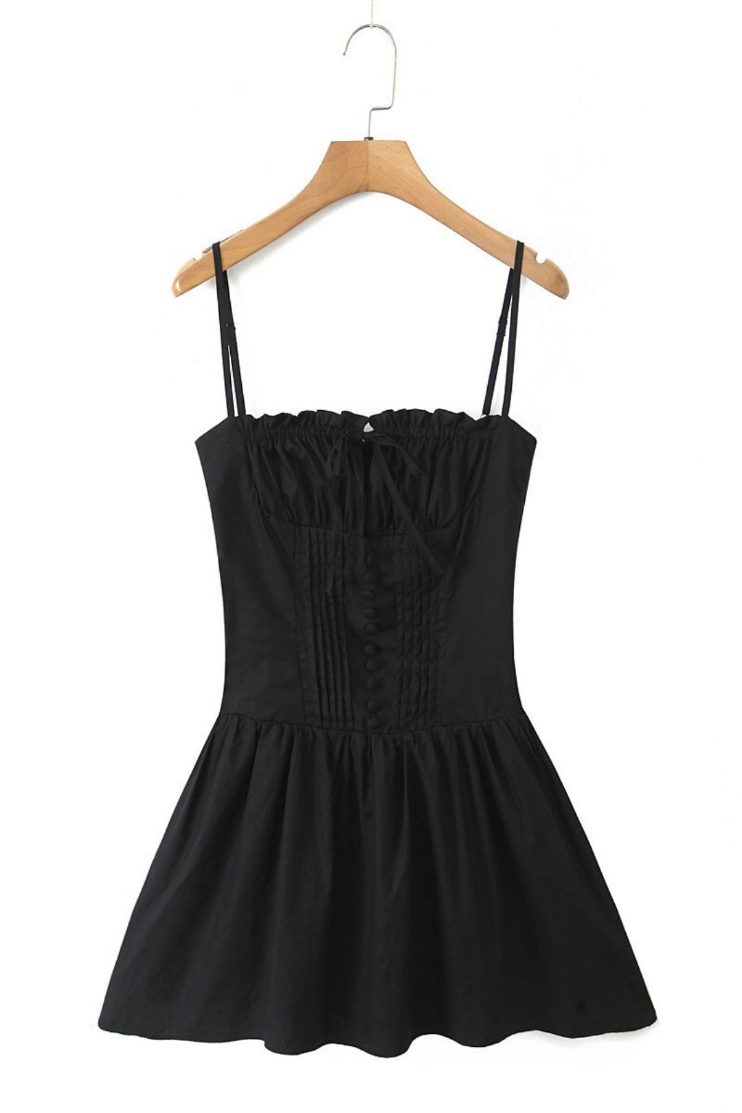 Hollow Strap Mini Dress