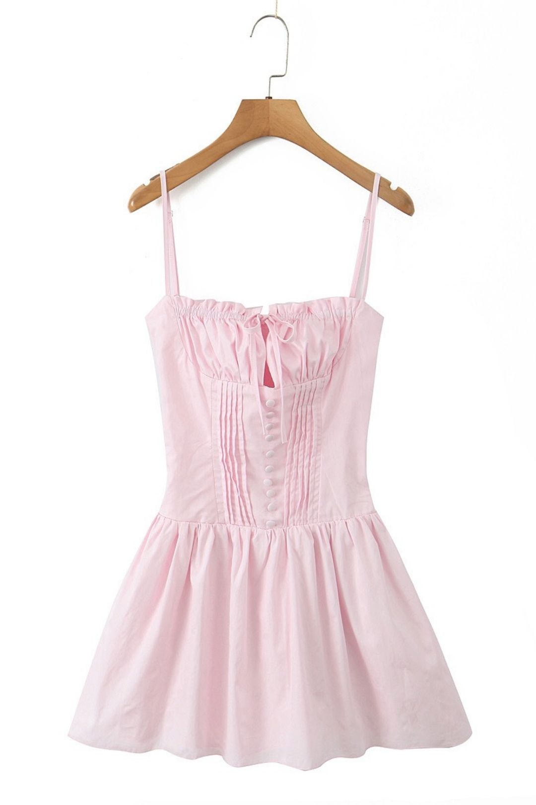 Hollow Strap Mini Dress