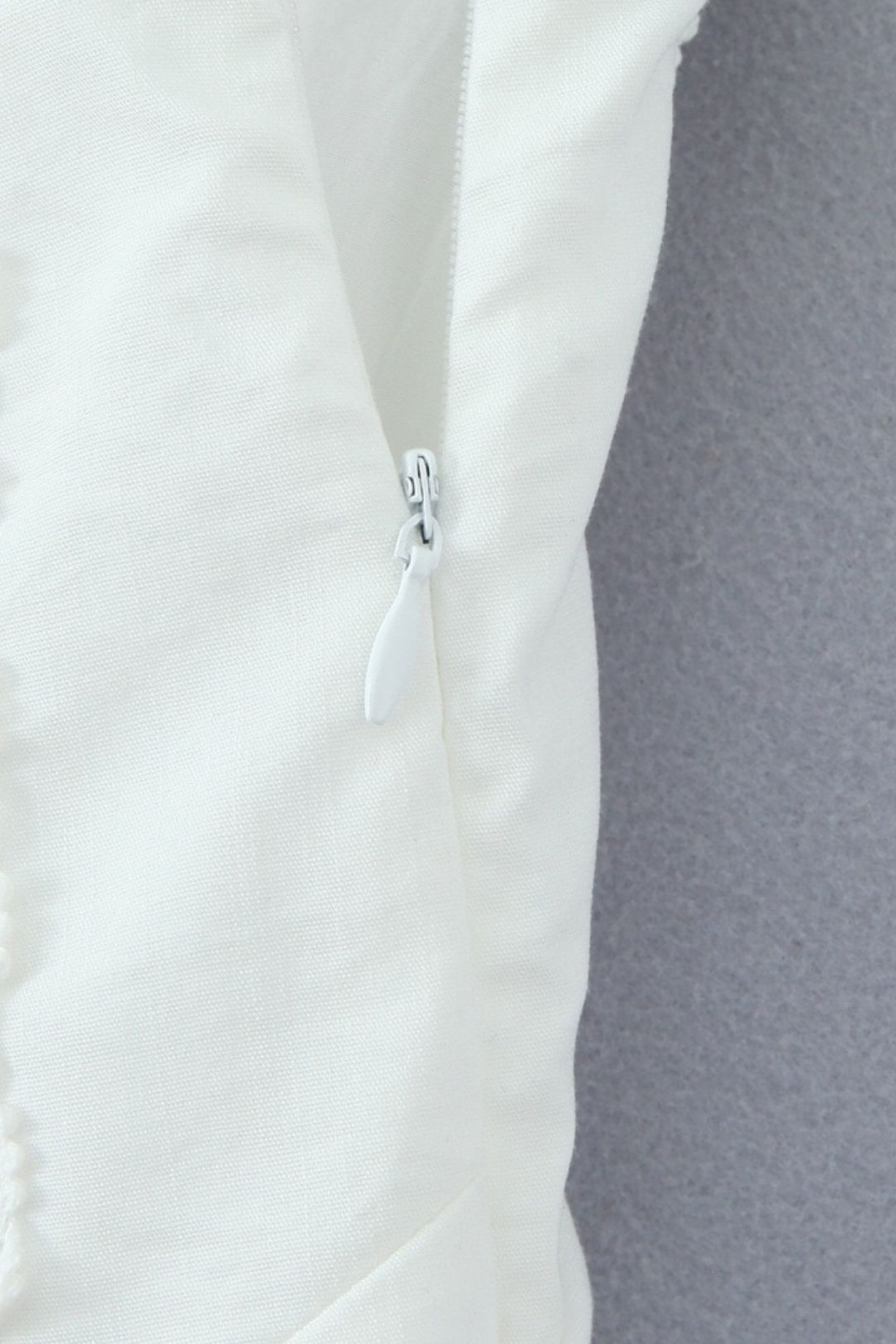 Two-piece French Lace Sleeveless Vest Top + High Waist A-line Dress