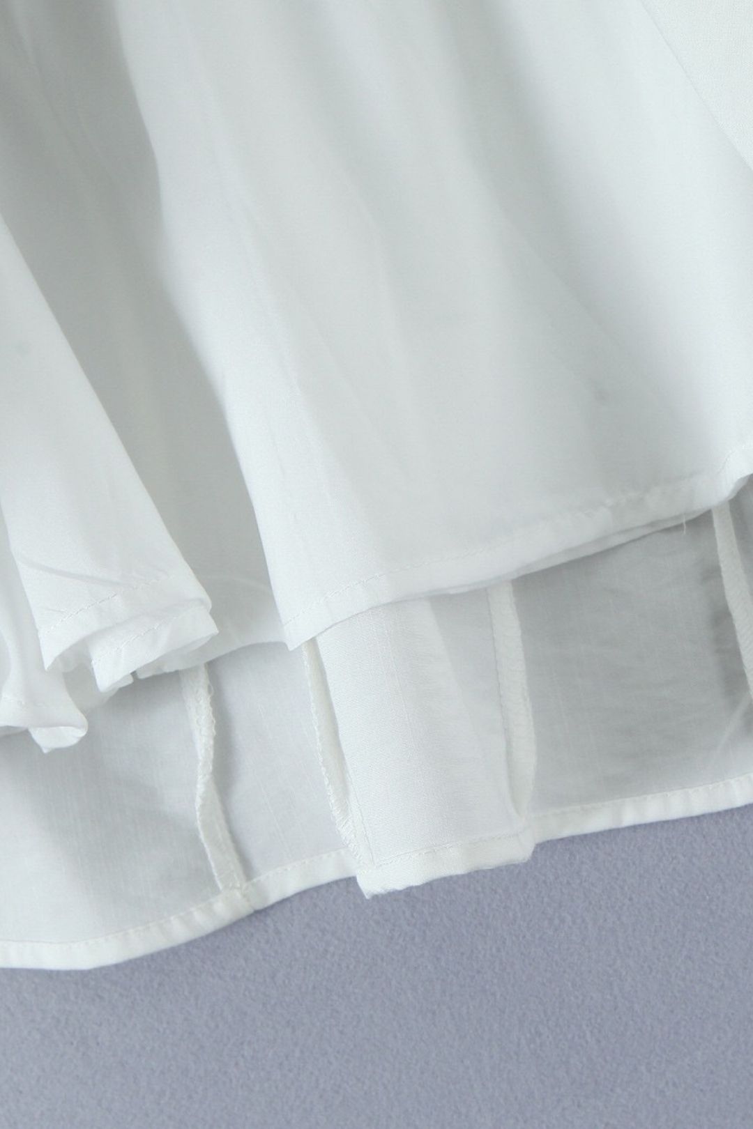 Two-piece French Lace Sleeveless Vest Top + High Waist A-line Dress