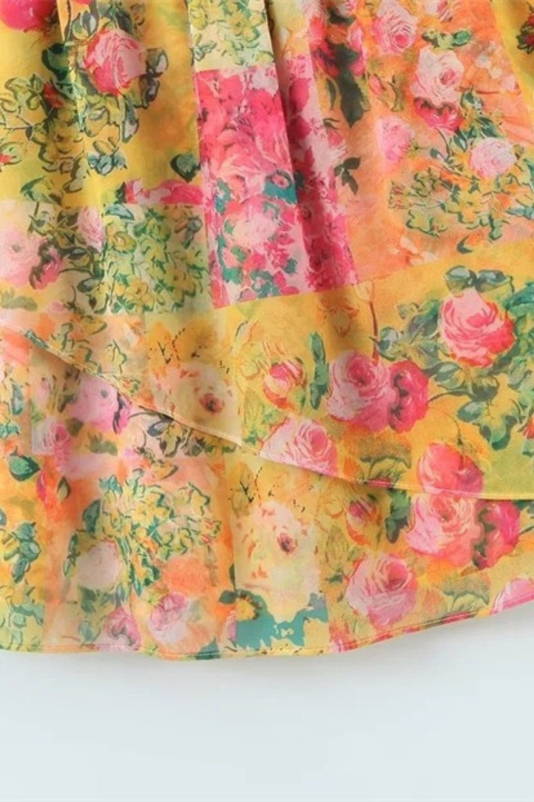 French Girls Ruffle Mini Dress