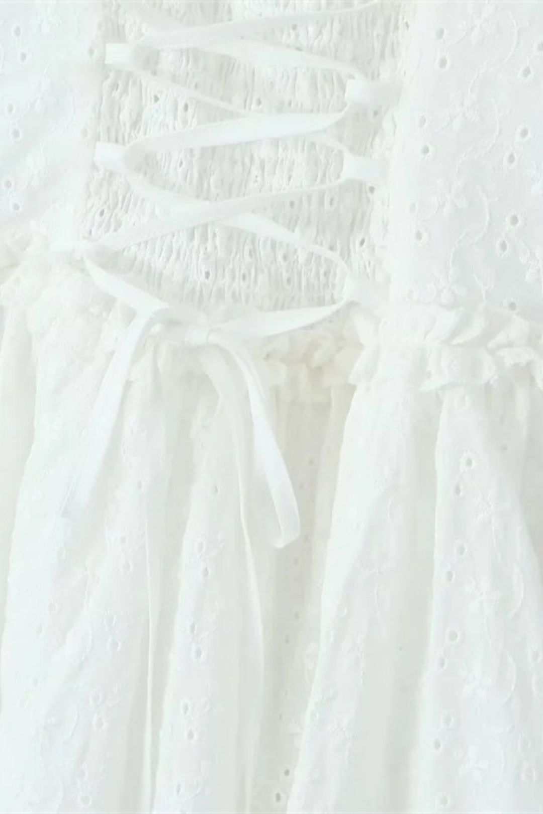 Chic Embroidered Suspender Dress