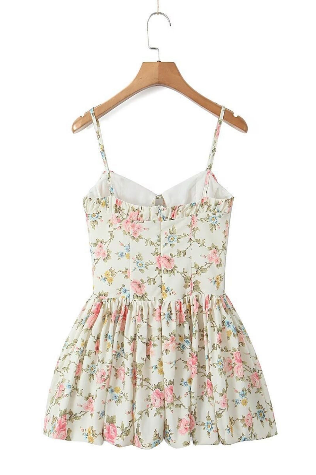 Sexy Backless A-line Suspender Dress