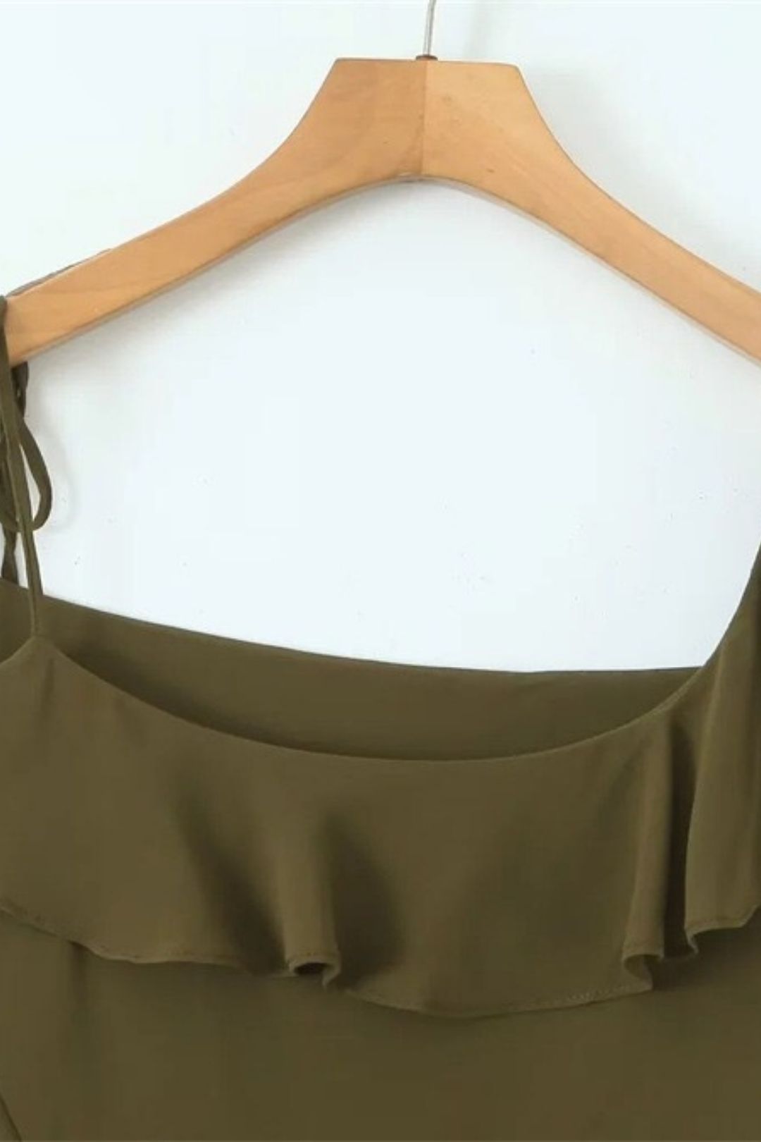 Hem Irregular Suspender Dress