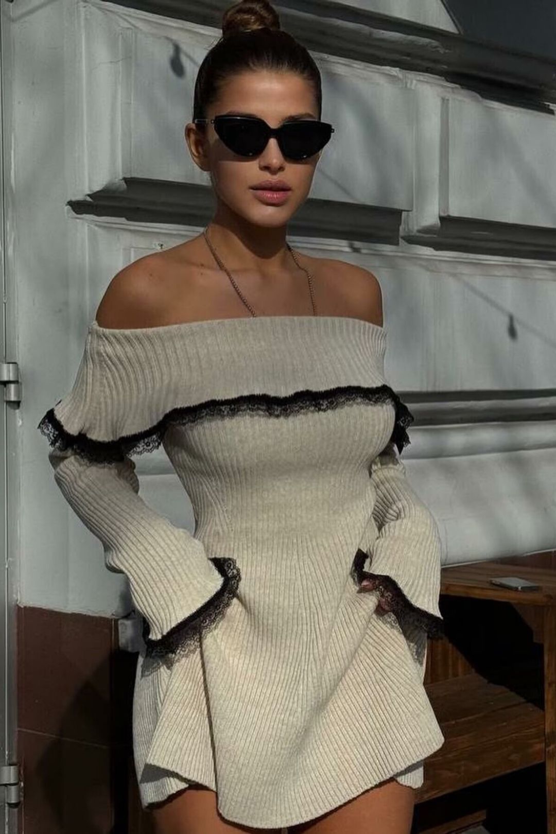 Sexy Slim Backless Mini Dress