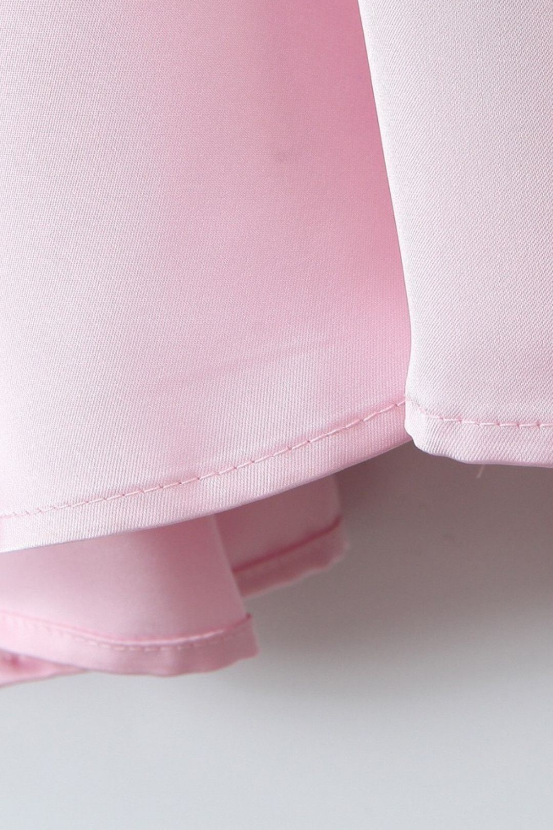 Sweet Pink Sexy Slim Backless Mid-length Dress