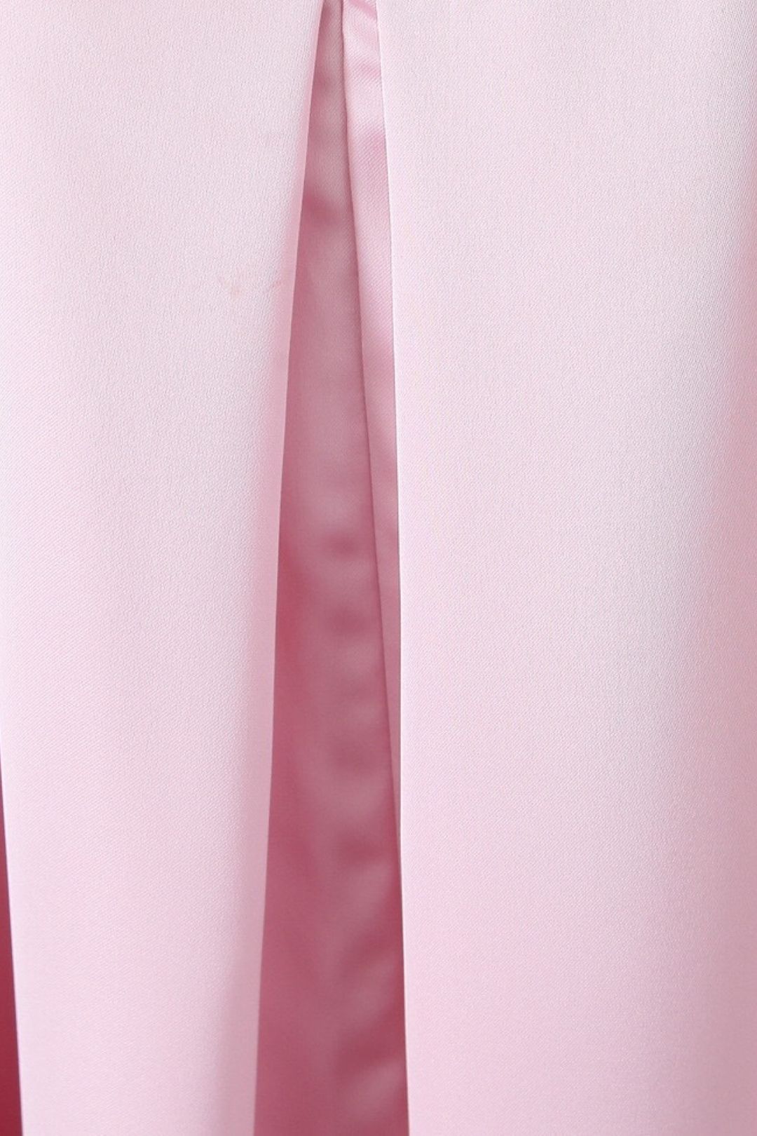 Sweet Pink Sexy Slim Backless Mid-length Dress