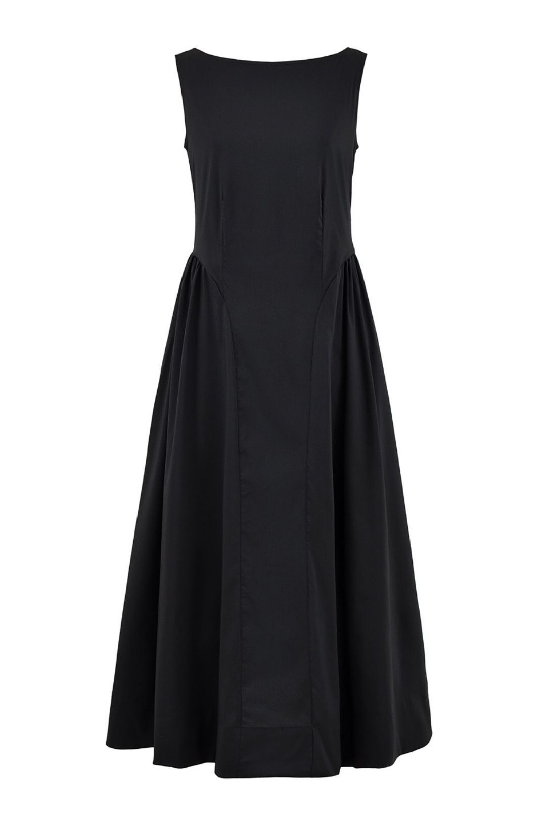 Boat Neck Sexy Backless Evening Dress