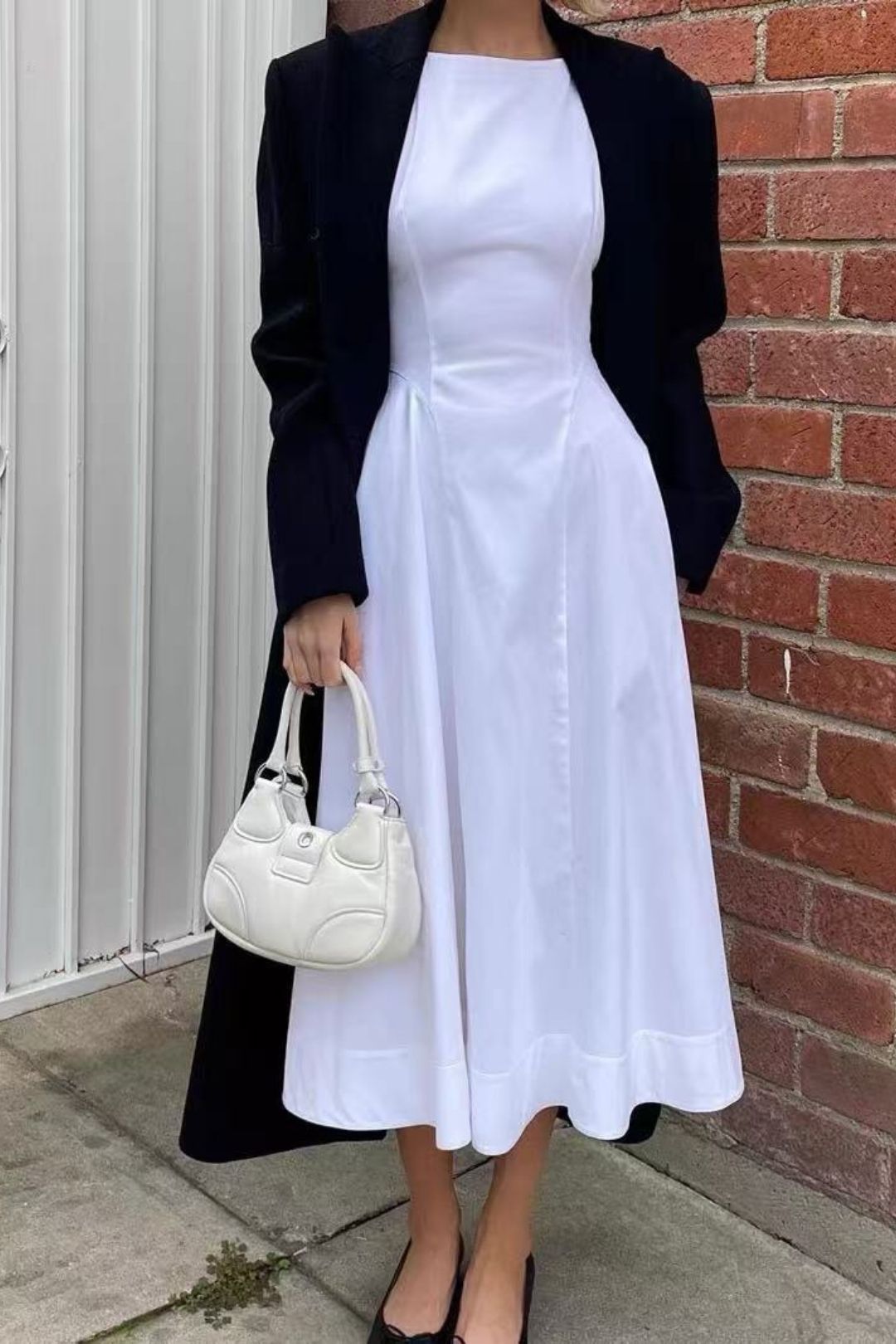 Boat Neck Sexy Backless Evening Dress