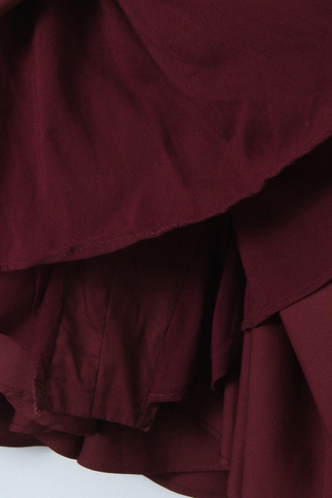 Backless Puffy Mini Dress