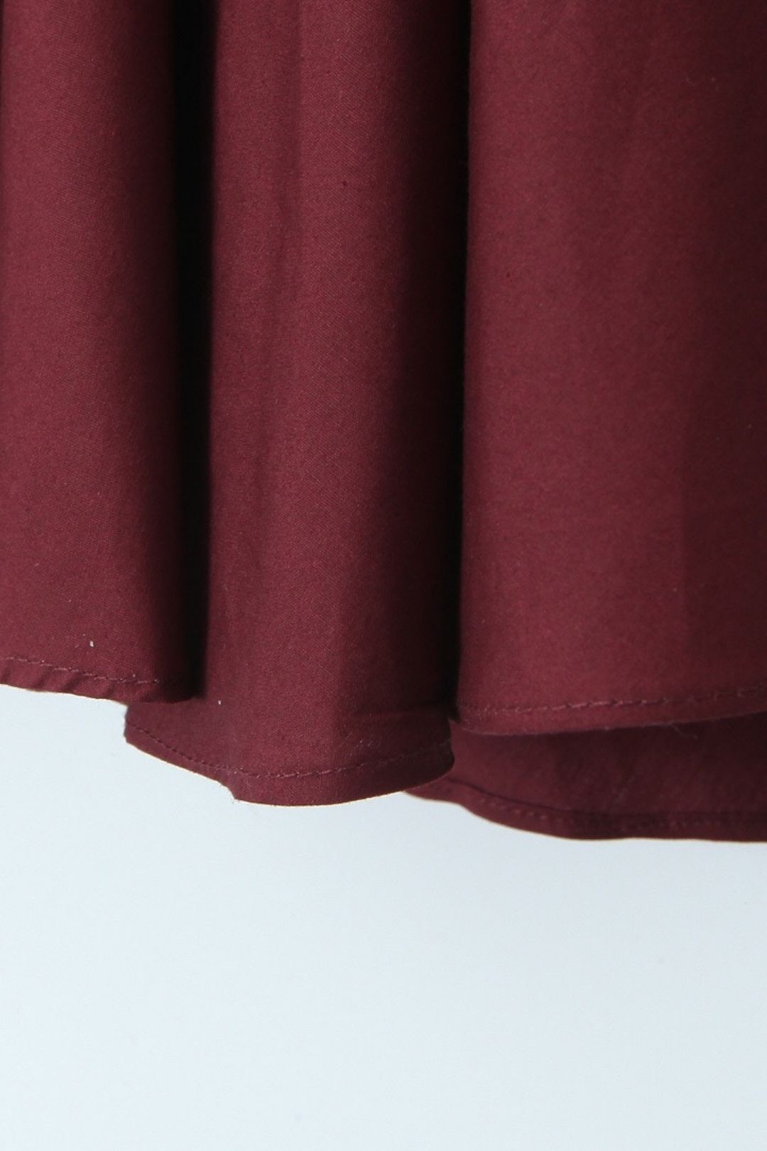 Backless Puffy Mini Dress