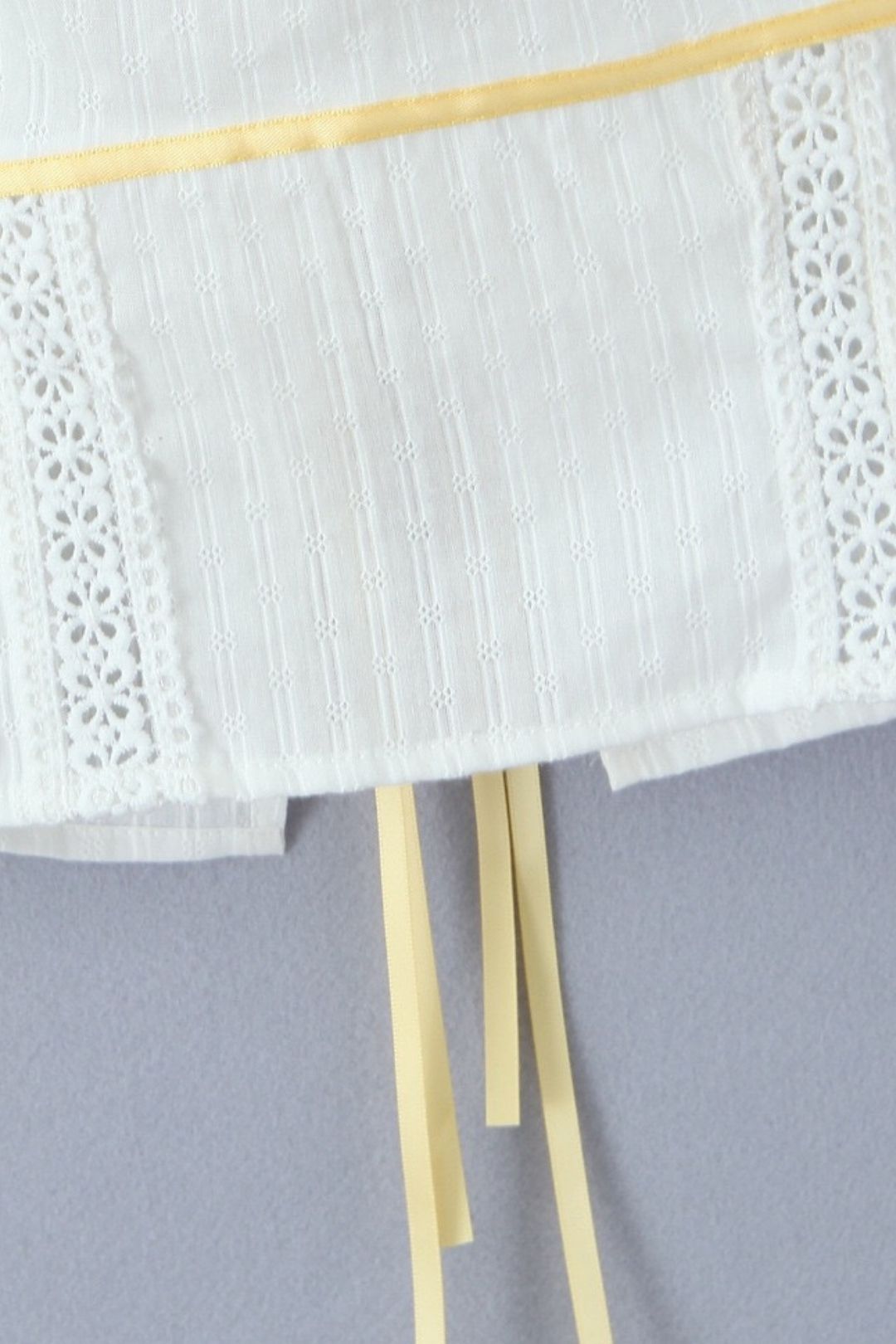 Ribbon Vest Top + High Waist Lace Maxi Skirt