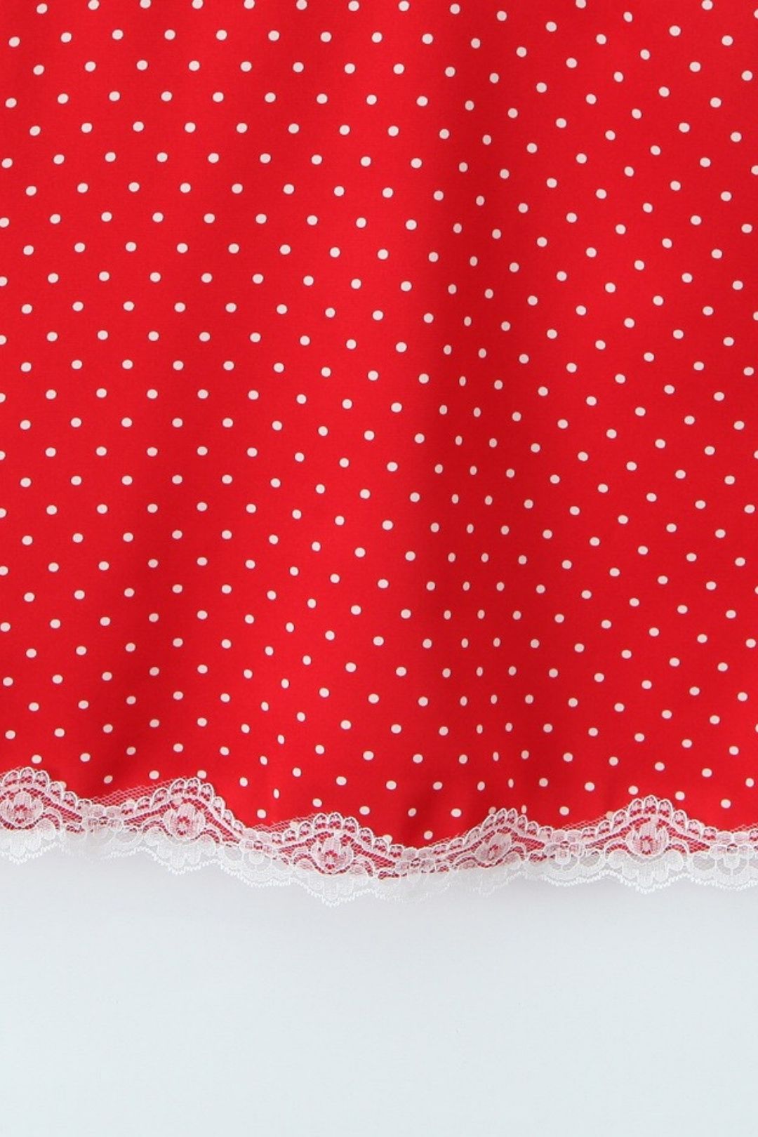 Polka Dot Print Chic Lace Patchwork Halter Neck Mini Dress