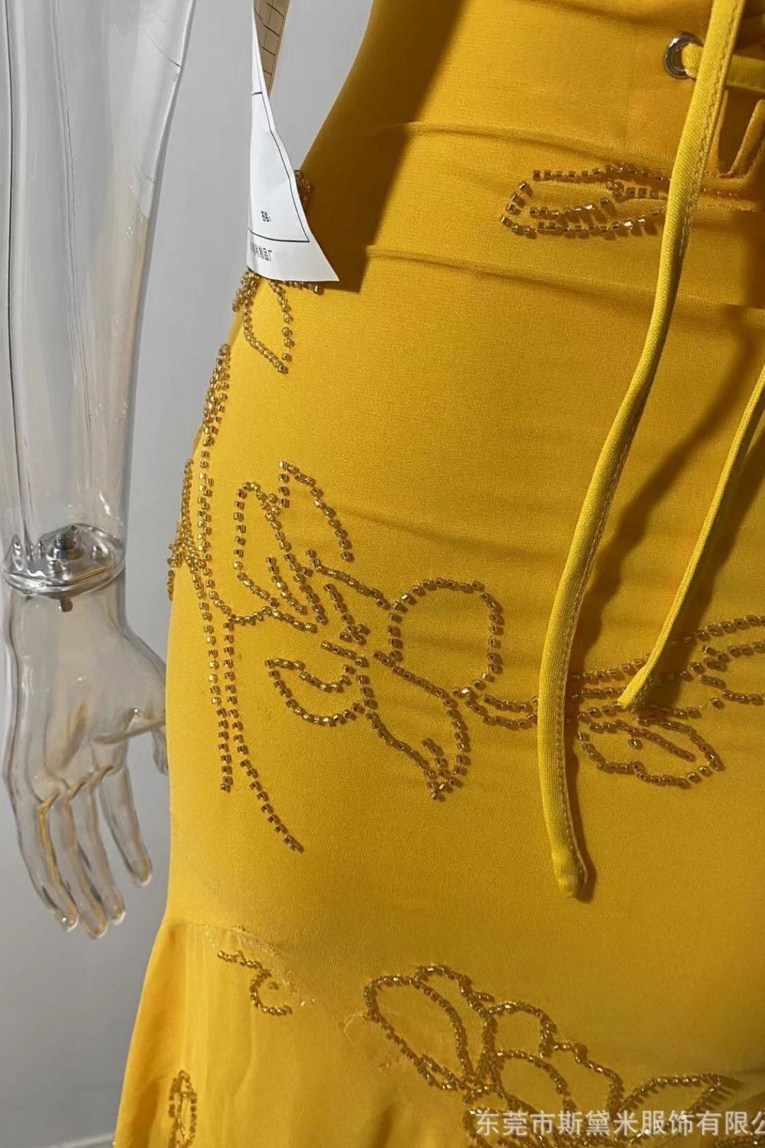 Suspender Holiday Maxi Dress