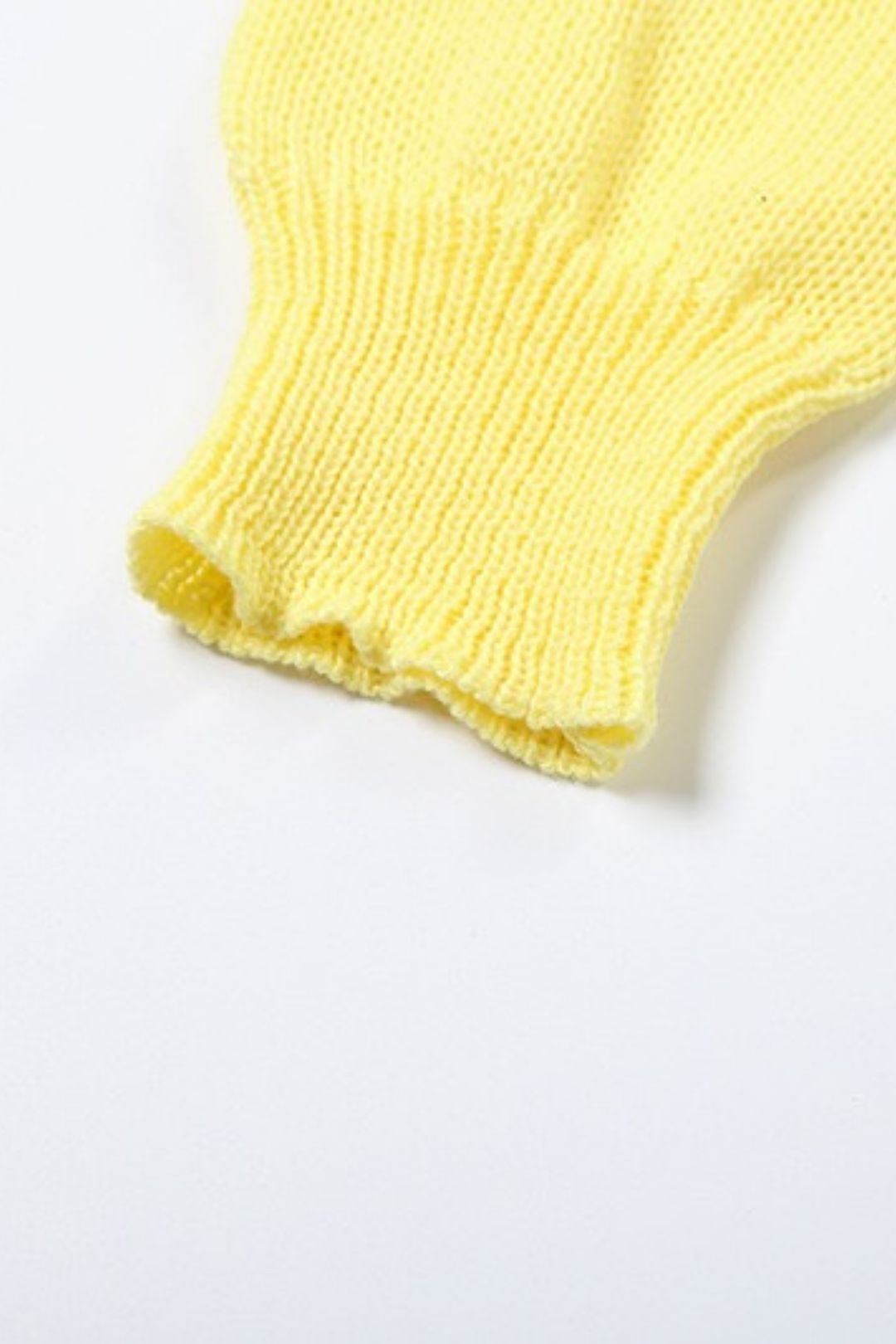 Street Knitted Button Round Neck Top Hip Skirt Suit