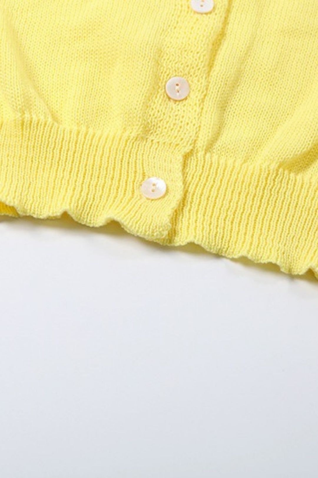 Street Knitted Button Round Neck Top Hip Skirt Suit