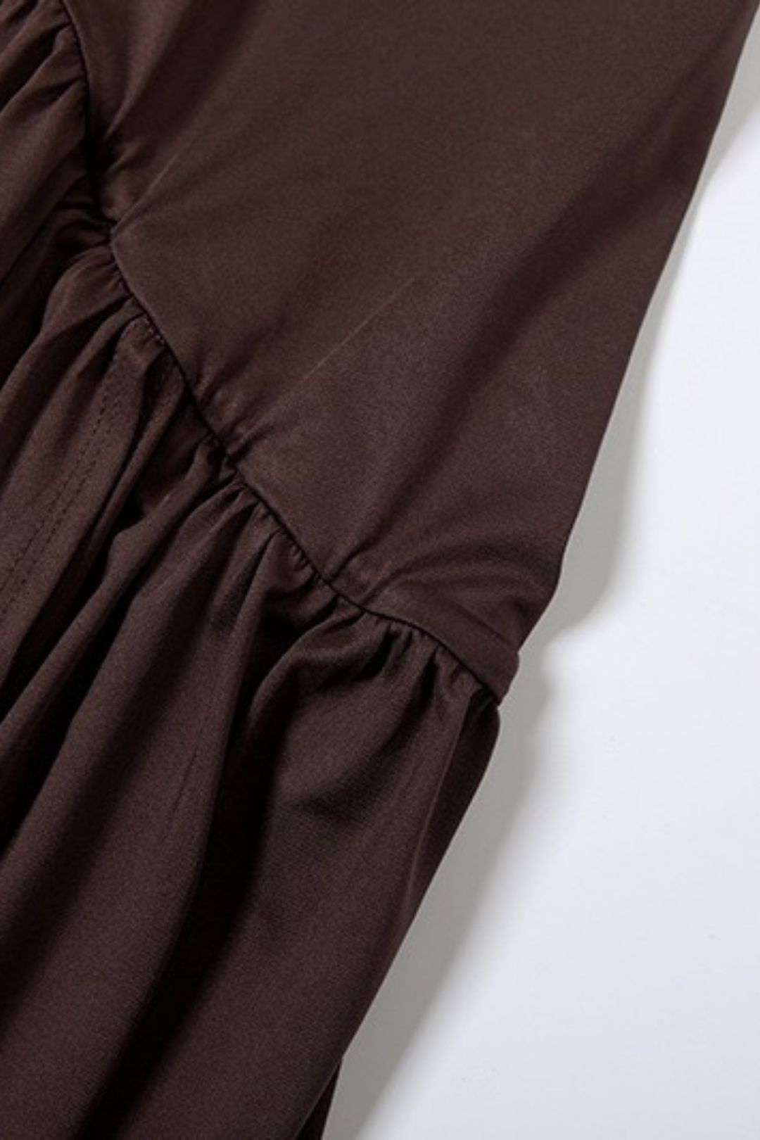 Sexy Backless Slim Solid Color Scarf Collar Slit One Shoulder Dress