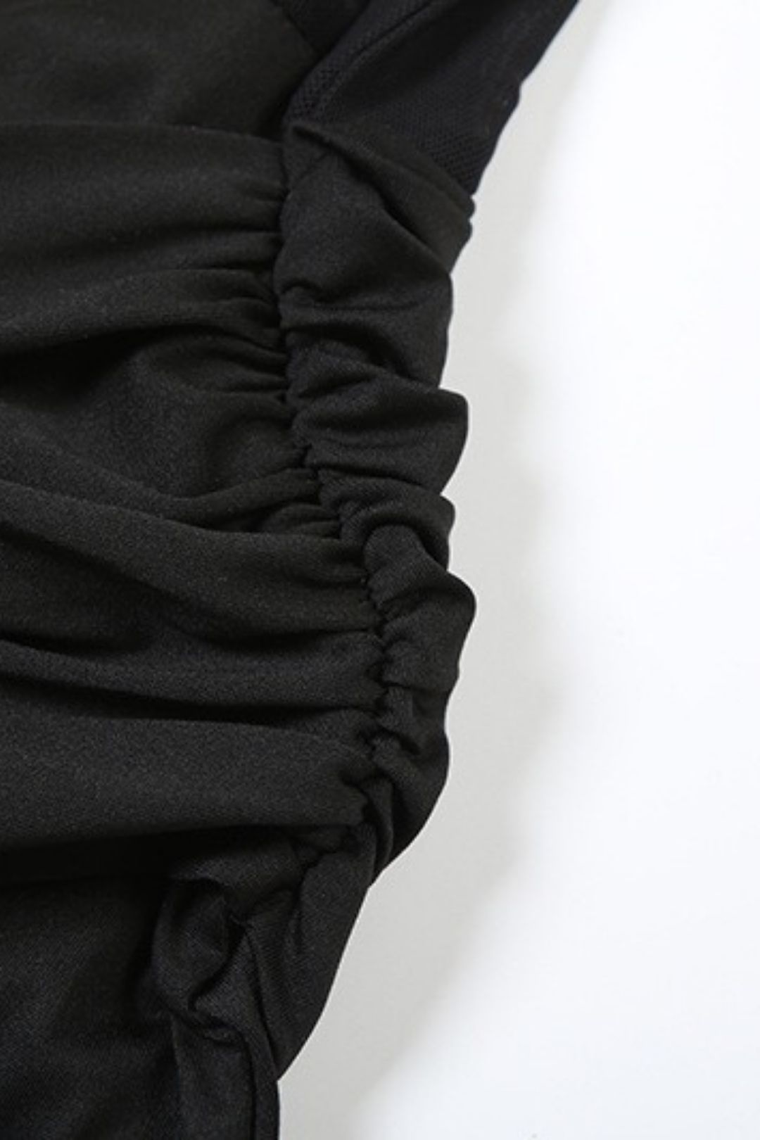 Sexy Mesh Splicing Semi-perspective Slim-fit Halter Neck Strap Dress