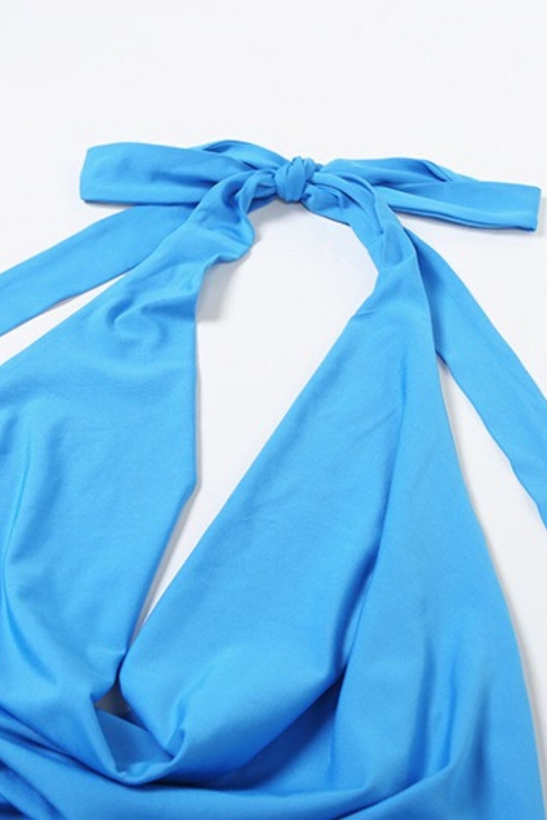 Sexy Halter Neck Slim Vest Contrast Color Print Strappy Skirt Suit