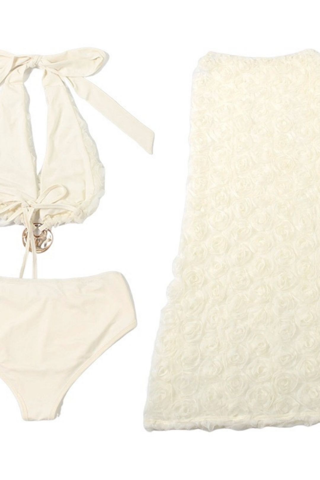 Small Suspenders Slim Briefs Skirt Three-piece Suit