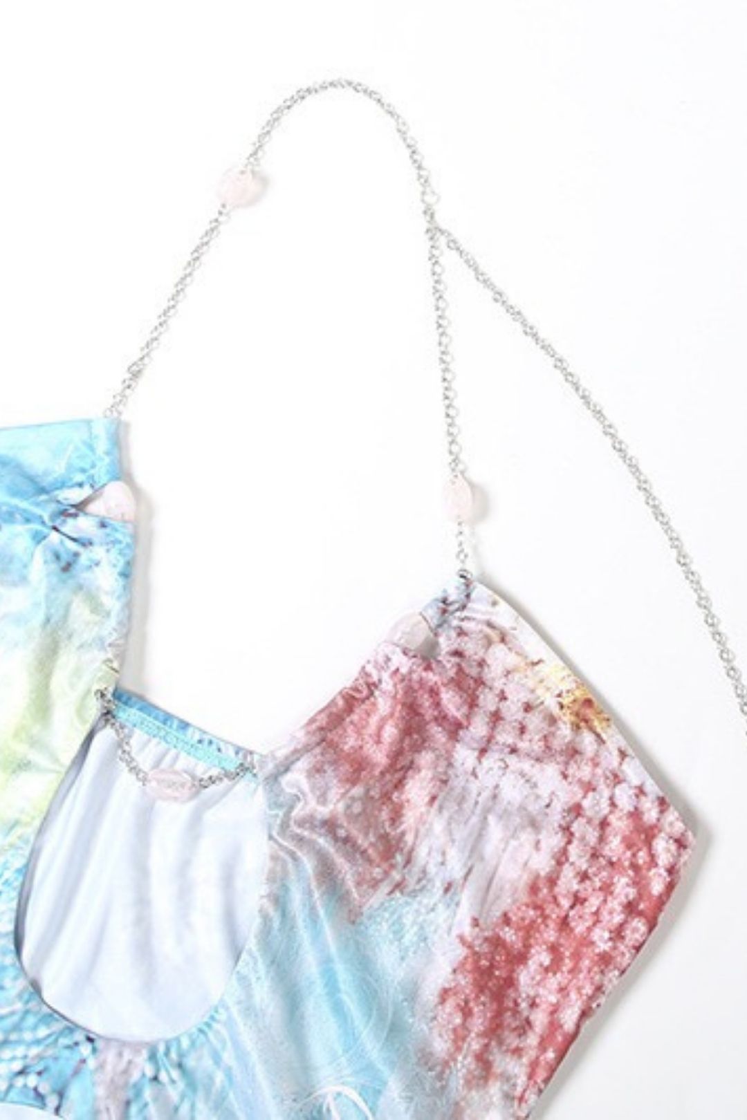 Halter Neck Slim Sexy Hollow Hip Print Dress