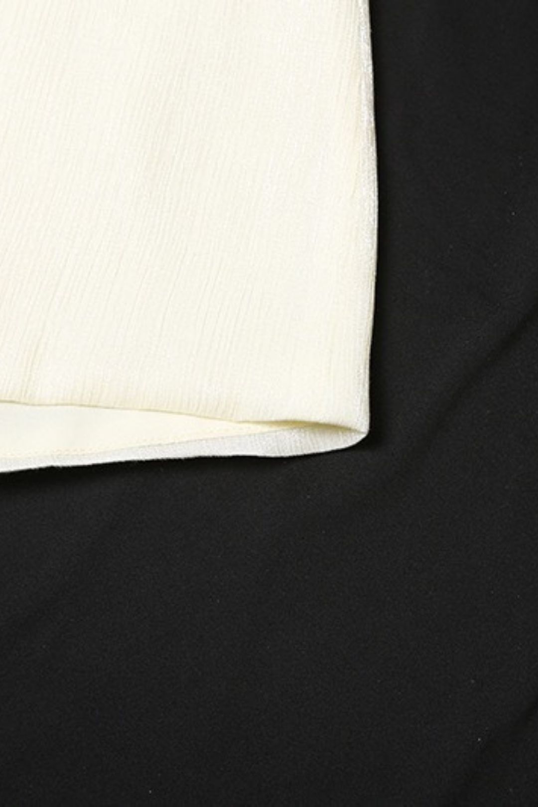 Round Neck Lace Long Sleeve Dress Solid Color Slim Shorts Two-piece Set