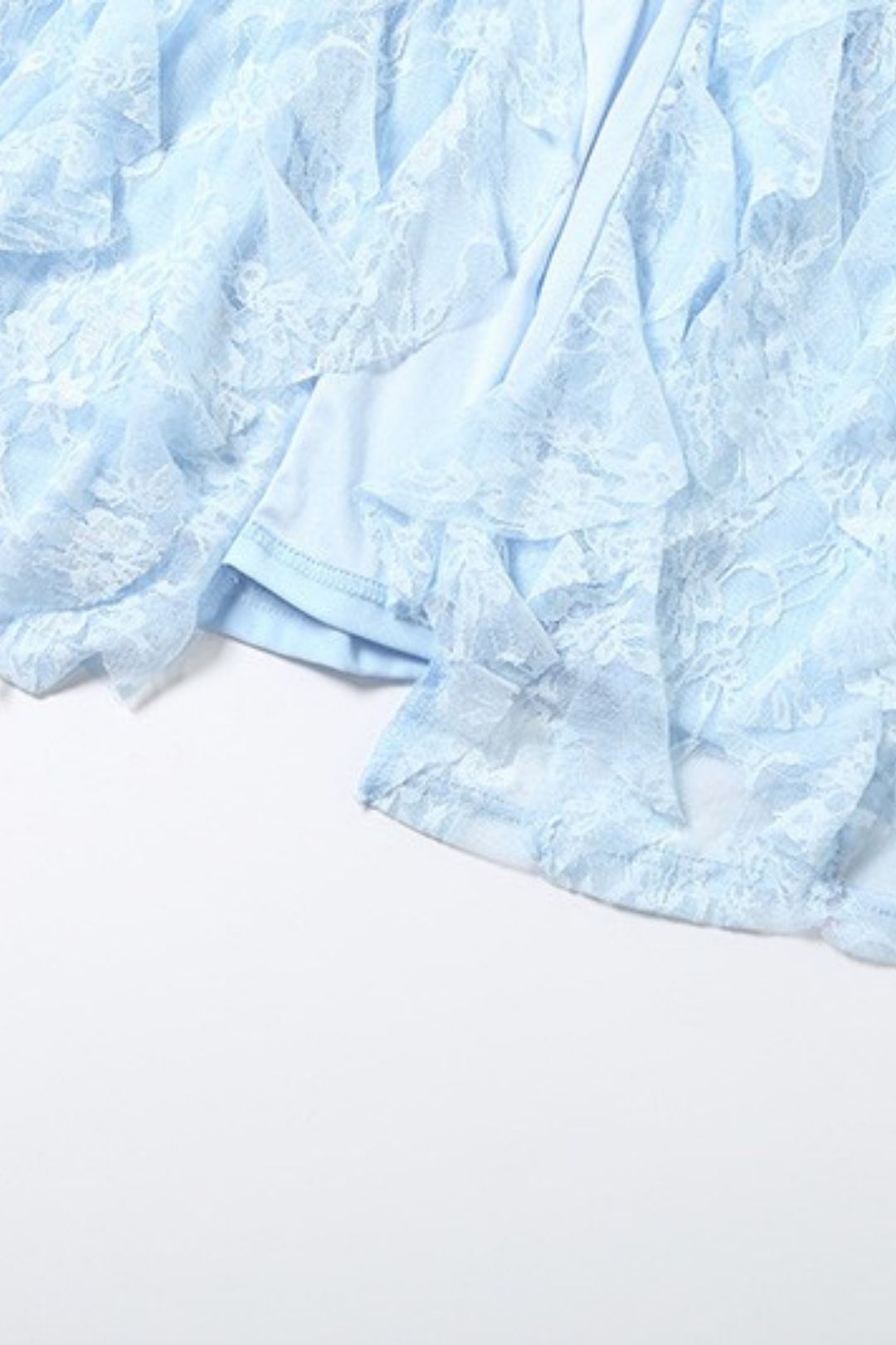 Sexy Deep V Neck Hollow Halter Neck Strap Lace Slit Dress