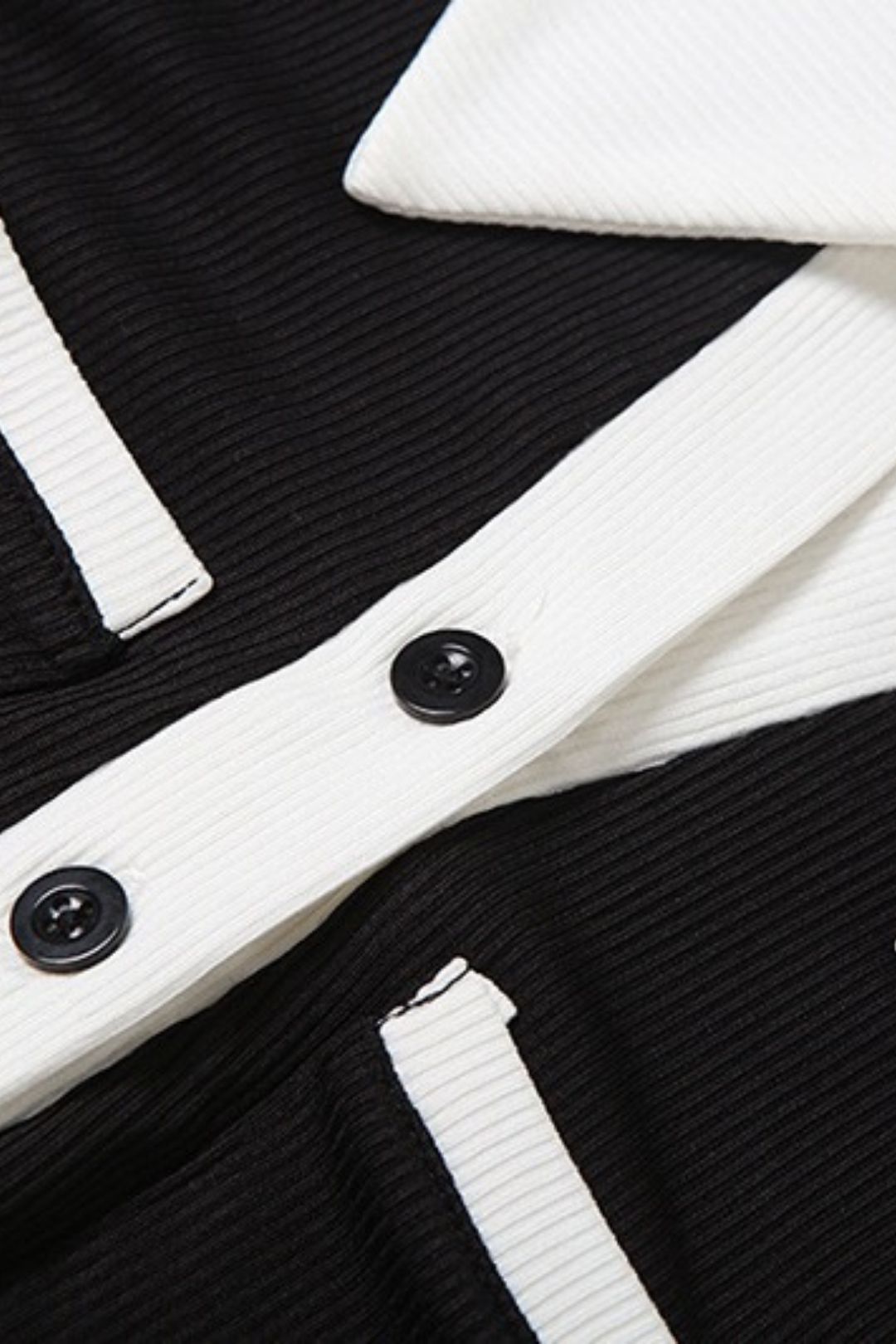 Lapel Button Slim High Waist Long Sleeve Jumpsuit