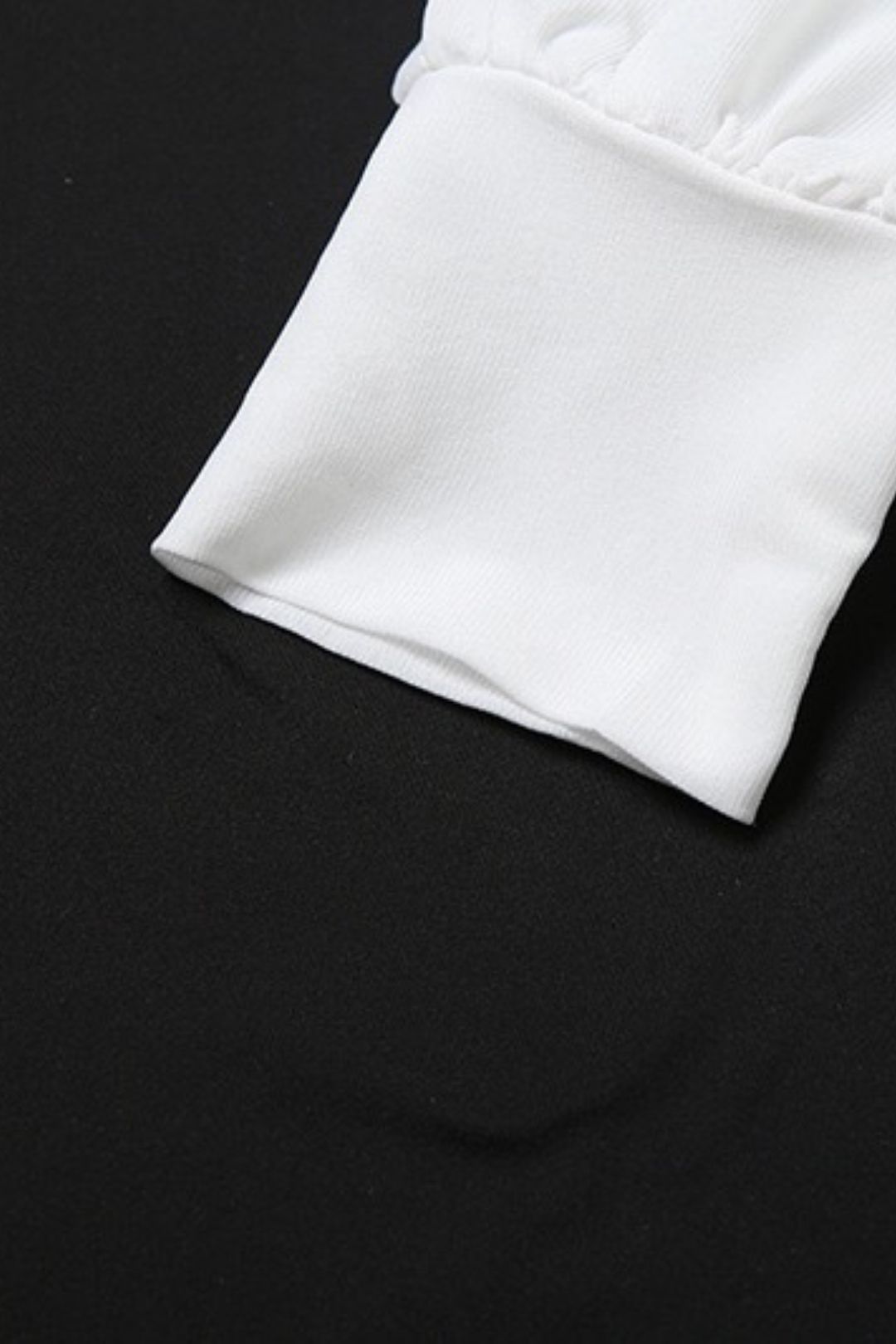 Sexy Deep V Neck Pleated Hip Long Sleeve Shirt Dress