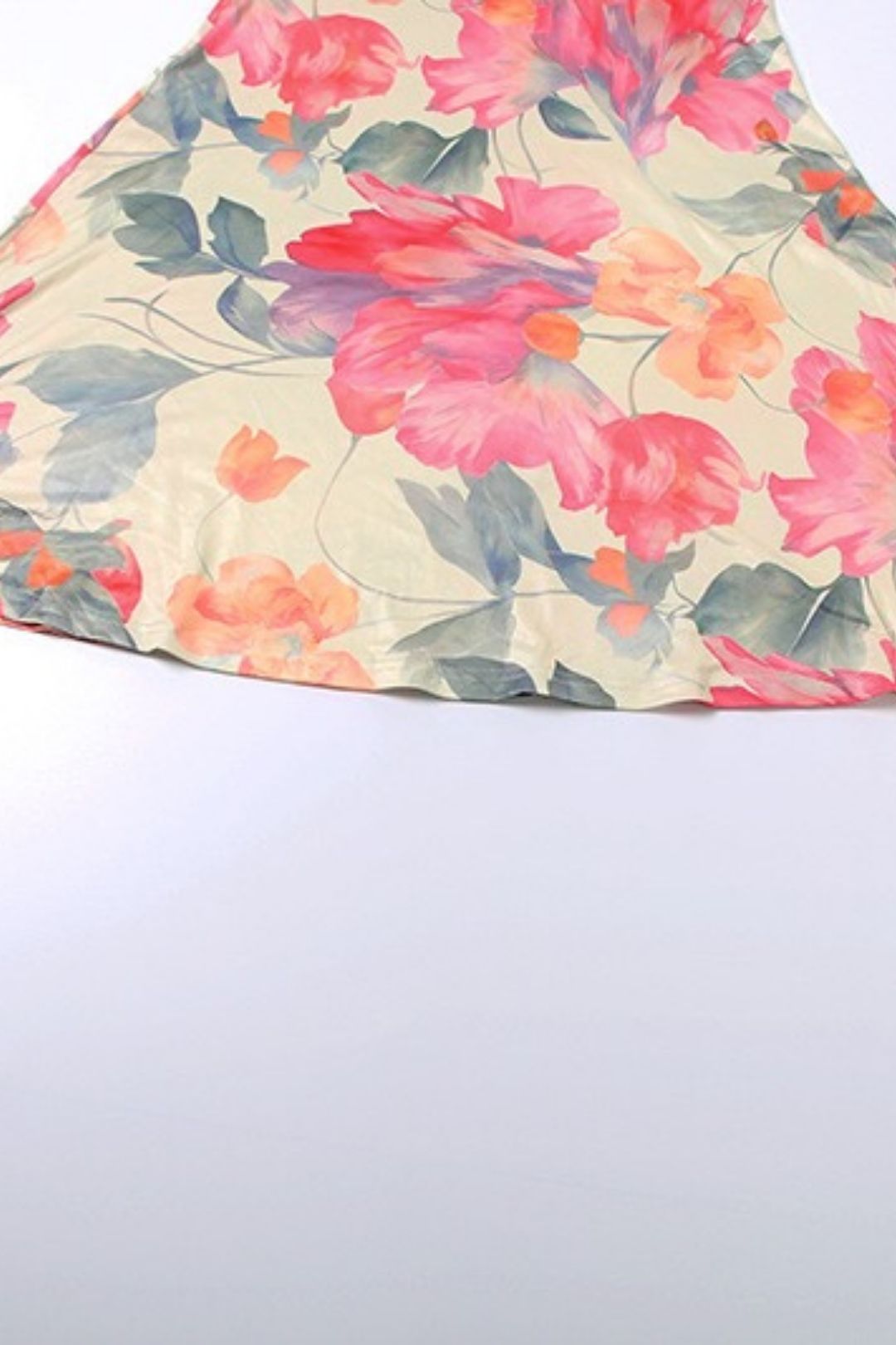 Scarf Collar Sexy Backless Tube Top Printed Dress