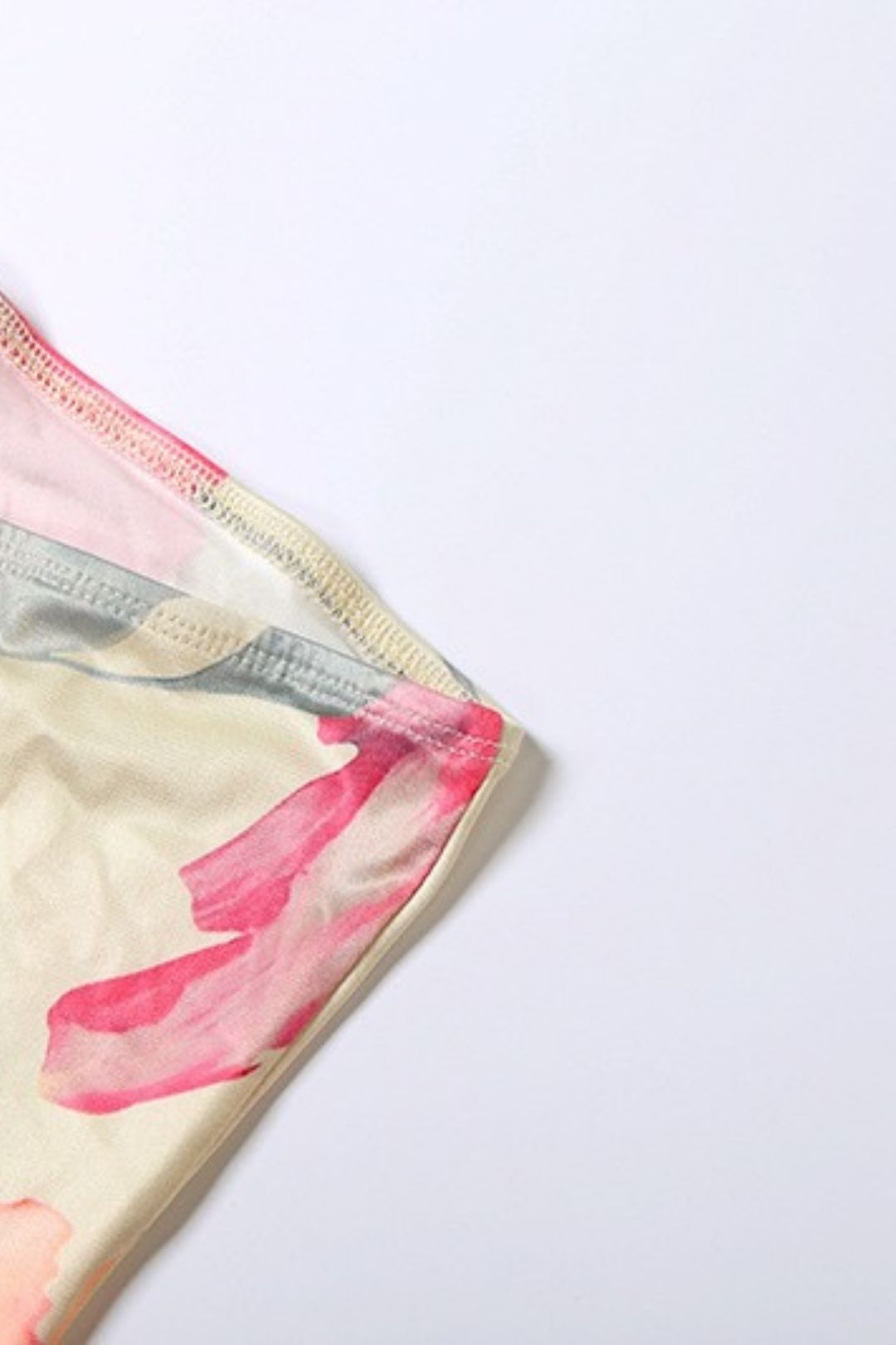 Scarf Collar Sexy Backless Tube Top Printed Dress