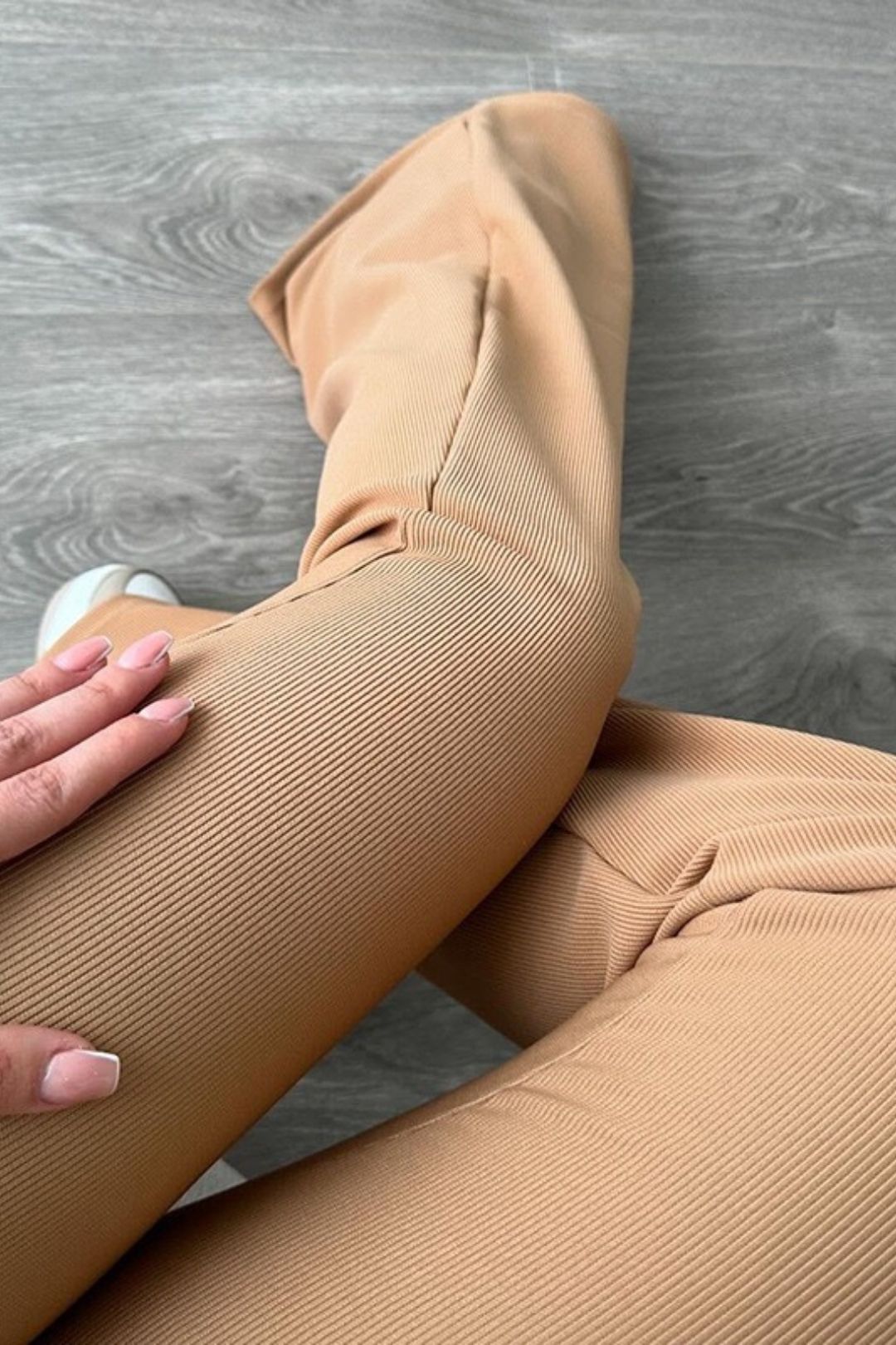 Micro-flared Slim Knitted Suit