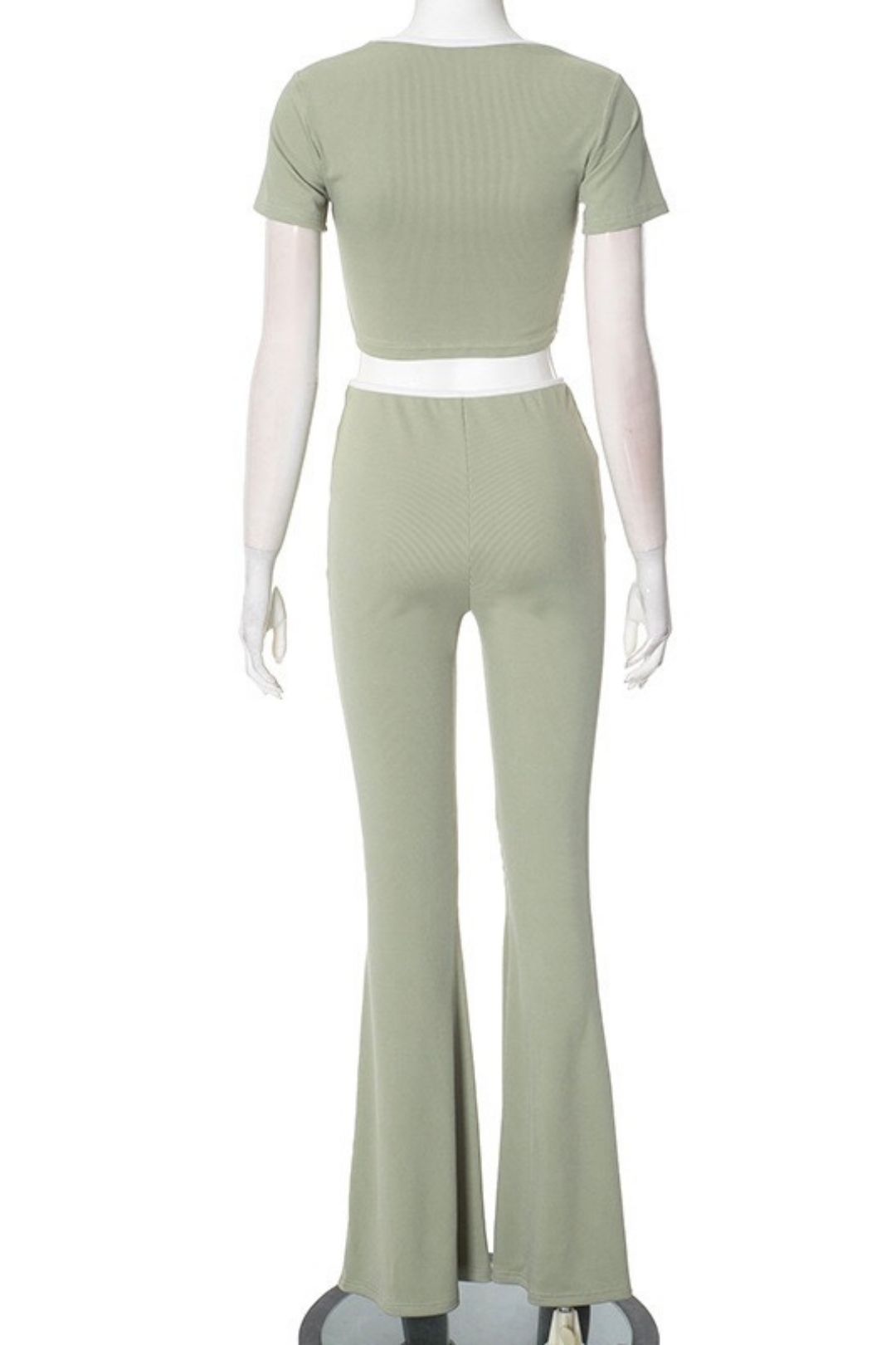 Micro-flared Slim Knitted Suit