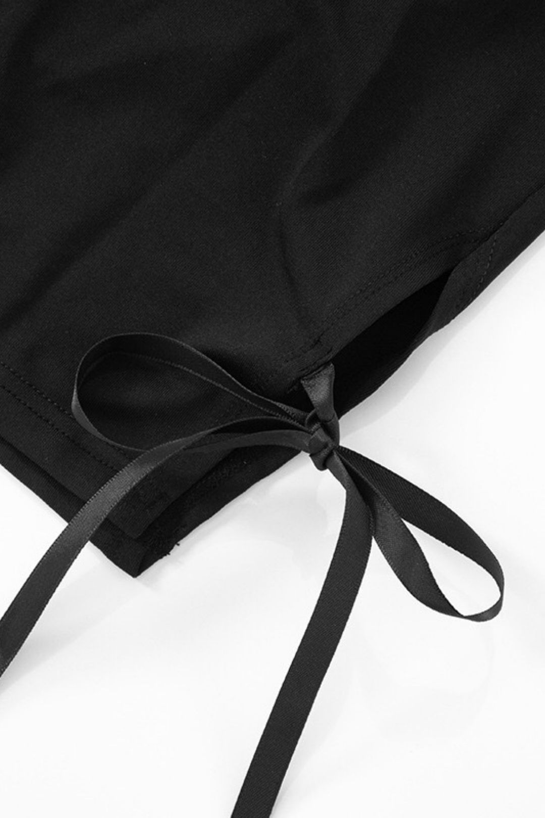 Halter Neck Tie Tube Top Backless Bow Trouser Set