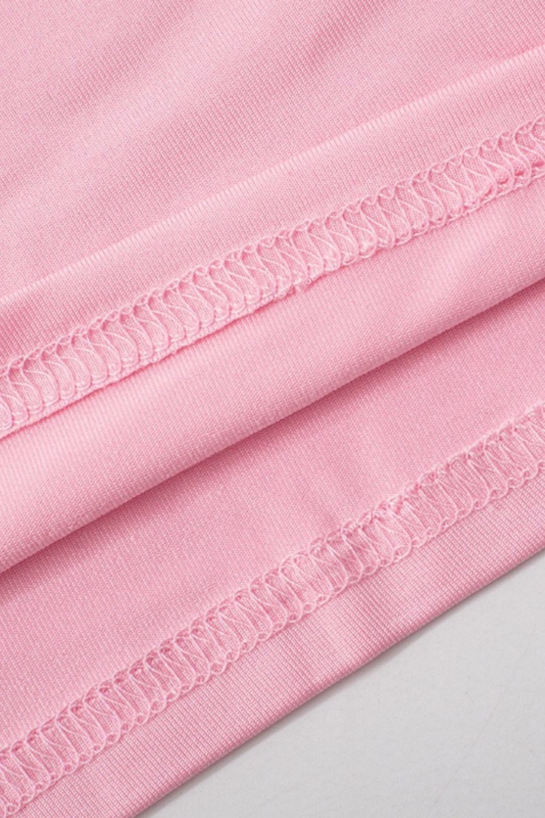 Round Neck Short-sleeved T-shirt Top Tight Trousers Two-piece Suit