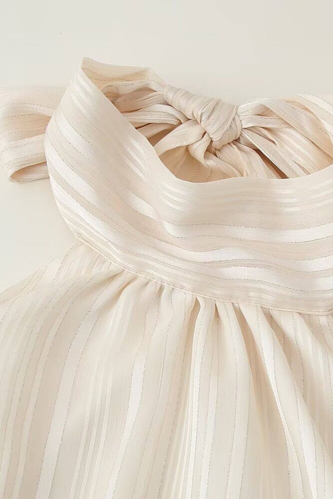 Fashionable Halterneck Satin Dress