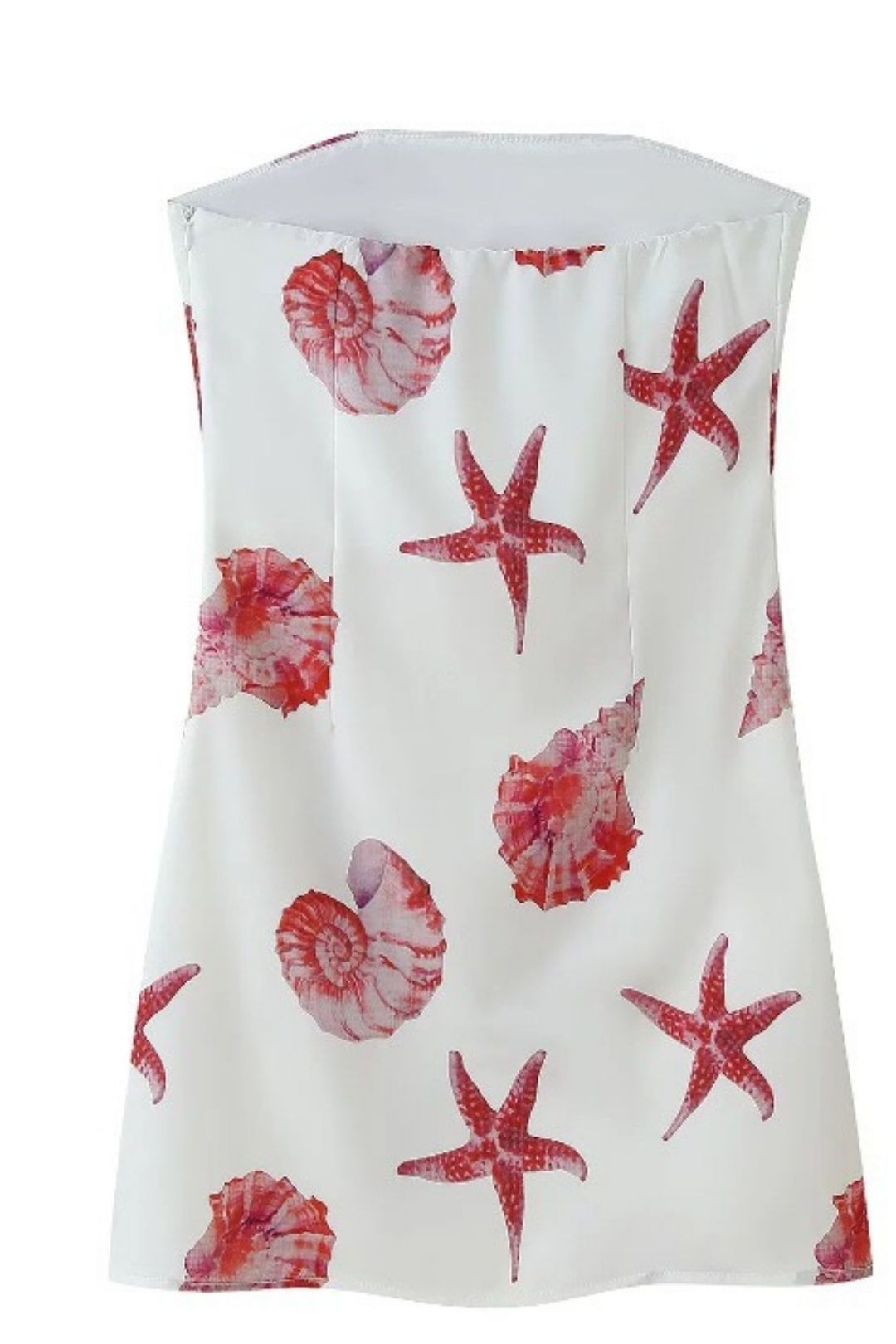 Sexy Tube Top Short Sleeveless Dress