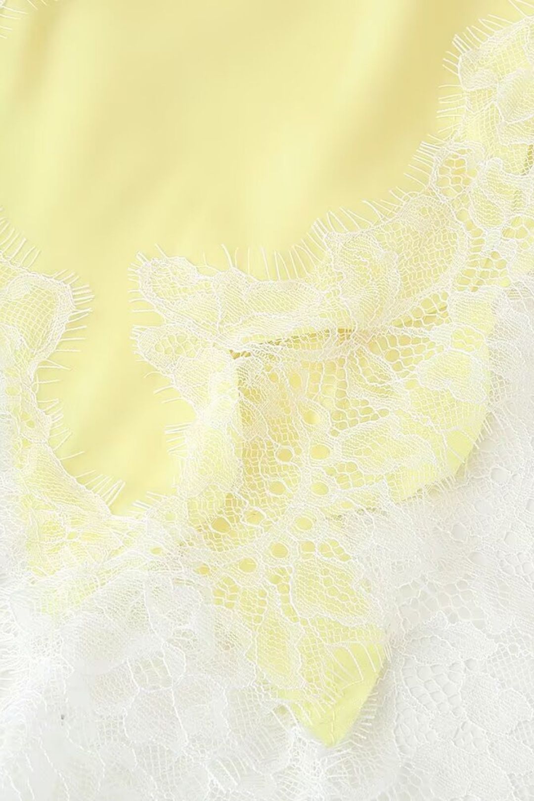 Sexy Lace Asymmetrical Suspender Dress