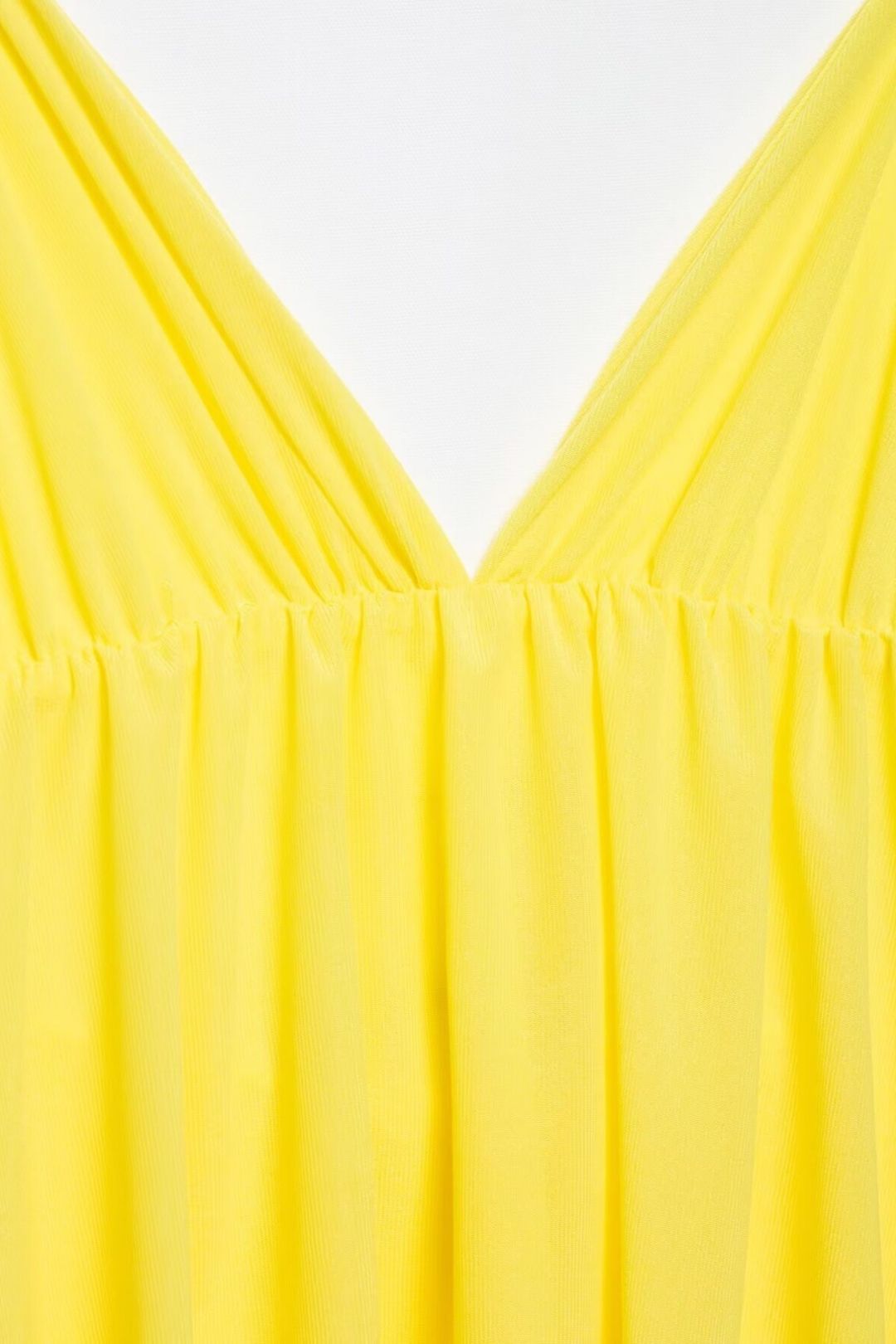 Sleeveless V-neck Halter-back Skirtdress