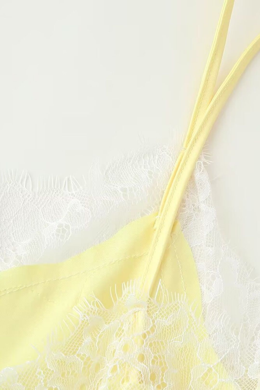 Sexy Lace Asymmetrical Suspender Dress