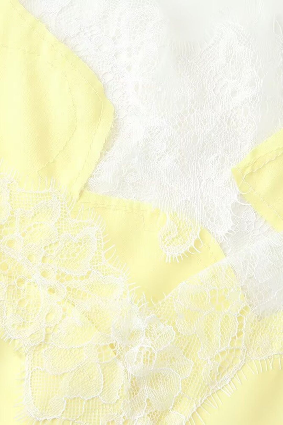 Sexy Lace Asymmetrical Suspender Dress