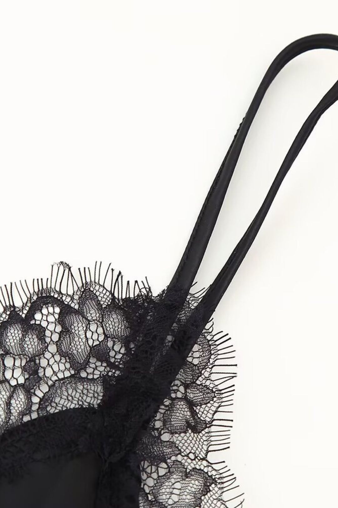 Sexy Lace Asymmetrical Suspender Dress