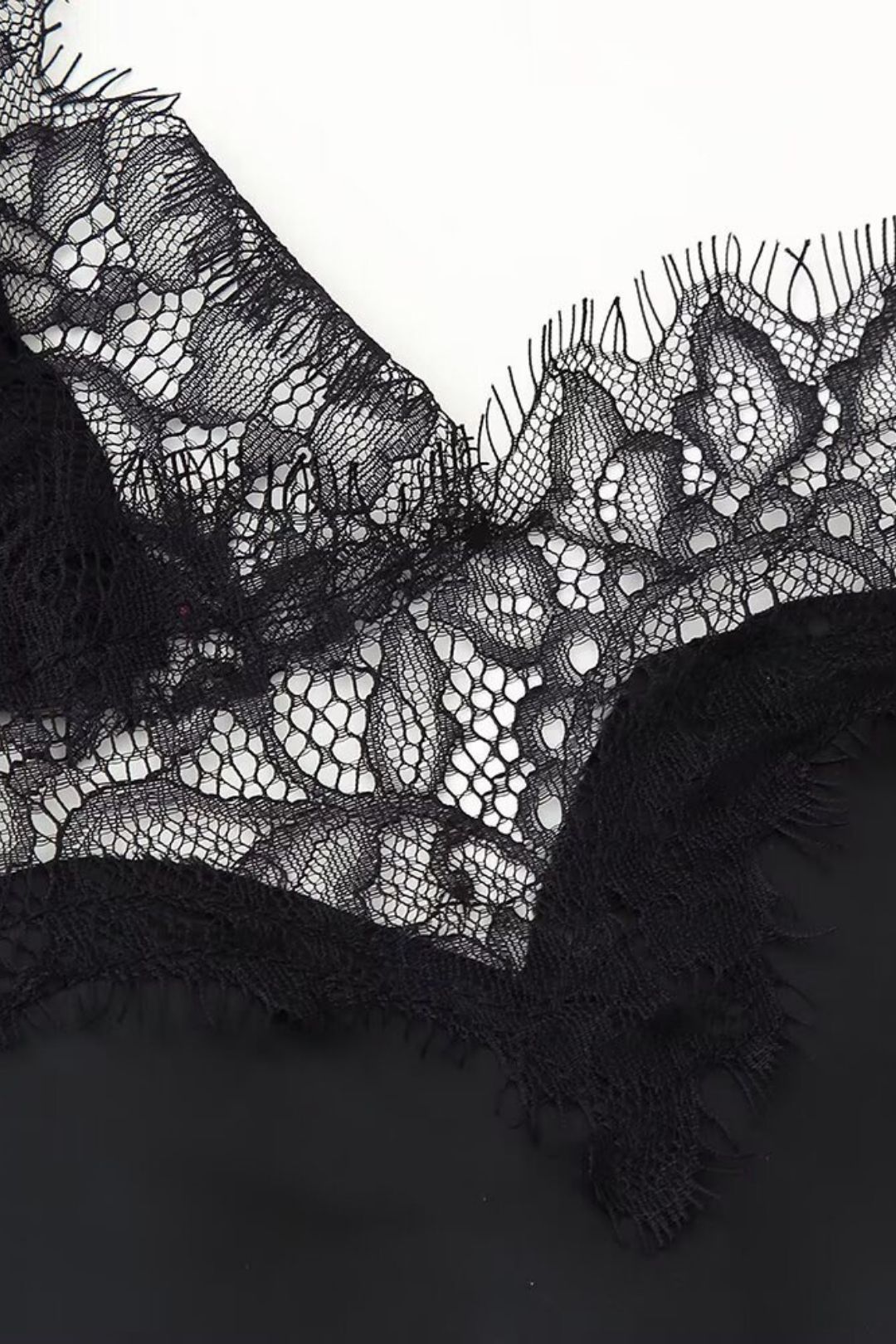 Sexy Lace Asymmetrical Suspender Dress